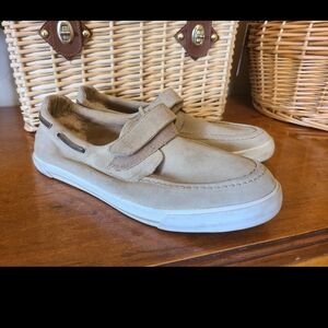 UGG Australia HalfHitch Tan Boat Shoe Size 5